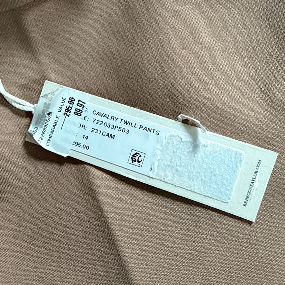 Rebekah Taylor Cavalry Twill Pants - Picture 8 of 8